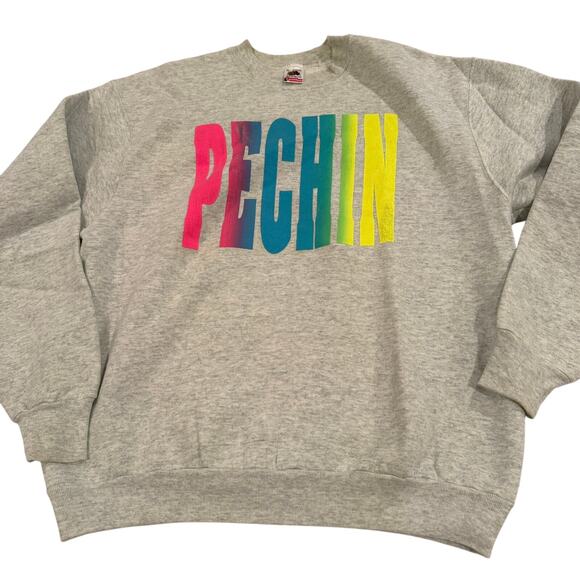 Vintage Pechin Pennsylvania Sweatshirt XL Made in USA - Picture 1 of 6